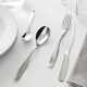 Cutlery/Flatware Set 24 Pieces - Duna Steel - Alessi ALESSI ALESMZ01S24M