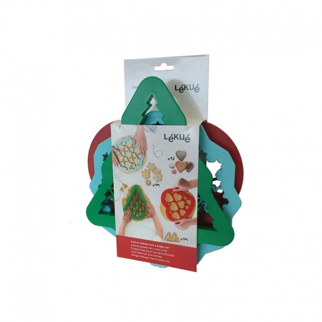 Kit 3 Cookies Cutters Surtido - Lekue LEKUE LK0200103SURM017