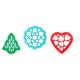 Kit 3 Cookies Cutters Surtido - Lekue LEKUE LK0200103SURM017