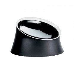 Dog Bowl Ø21cm Black - Wowl - A Di Alessi