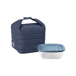 Juego Bolsa Térmica S con Recipiente Hermético Azul - Handy Jeans - Guzzini GUZZINI GZ032950290