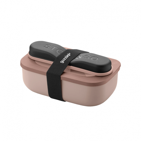 Travel Lunchbox with Cutlery Pink - Store&Go - Guzzini GUZZINI GZ171102251