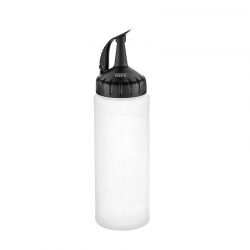 Dosing Bottle 175ml - Flexi-Fill Transparent And Black - Gefu