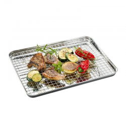 Baking Tray with Cooling Grid 40,5cm - Variado Steel - Gefu GEFU GF14766