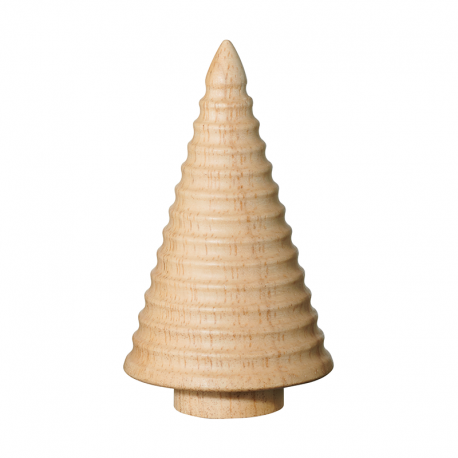 Deco Fir Tree Grooved 8,5cm Natural - Wood Light Light Brown - Asa Selection ASA SELECTION ASA66812970