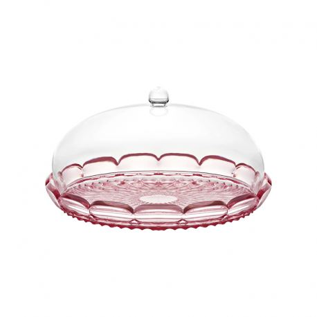Plato para Tarta con Campana Rosa Flamenco - Vanity - Guzzini GUZZINI GZ131801SAR35