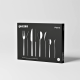 24-Piece Cutlery Set - Petra Steel - Guzzini GUZZINI GZ12850263