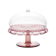 Small Cake Stand with Dome Flamingo Pink - Vanity - Guzzini GUZZINI GZ131901SAR35