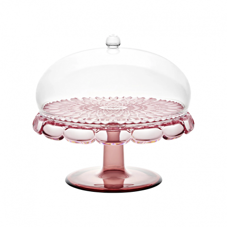 Small Cake Stand with Dome Flamingo Pink - Vanity - Guzzini GUZZINI GZ131901SAR35