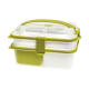 Lunch Box 1l + 2l with Cutlery Apple Green - Sanaliving - Omada OMADA OMS3230VM