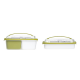 Lunch Box 1l + 2l with Cutlery Apple Green - Sanaliving - Omada OMADA OMS3230VM