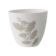 Holly Candle Holder Ø9cm - Xmas White - Asa Selection ASA SELECTION ASA10125690