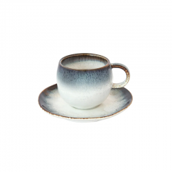 Coffee Cup with Saucer 120ml Blue - Nuances - Easy Life EASY LIFE ELR2844NBLU