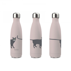 Garrafa Térmica 500ml Gato Rosa - WD365 - Wd Lifestyle WD LIFESTYLE WD365GAT2