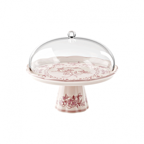 Plato para Tartas con Pie y Campana Rosa Polvo - Josephine - Guzzini GUZZINI GZ281982255