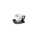 Cappuccino Cup with Saucer Brown - BioAmo - Omada OMADA OMB1071MA3