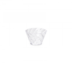 175ml Transparent Bowl - Diamond - Omada OMADA OMM5302TR