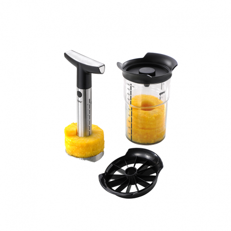 Cortador de Ananás - Professional Plus Preto E Transparente - Gefu GEFU GF13550