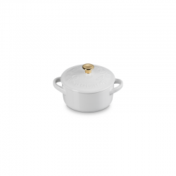 Mini Cocotte 10cm Branco - Holly - Le Creuset