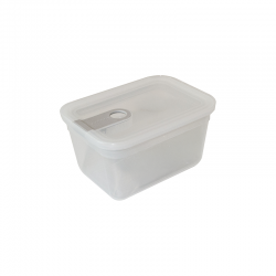 Recipiente Rectangular 1L Gris - Pull Box Chef - Omada OMADA OMM5812GR0