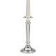 Candelabro Base Média 19cm Plata - Hermann Bauer HERMANN BAUER HB4507VER