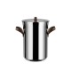 Asparagus Steamer - Edo Steel And Brown - Alessi ALESSI ALESPU309