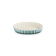 Stoneware Fluted Flan Dish 28cm - Sea Salt - Le Creuset LE CREUSET LC71120287170001