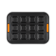Tray for 12 Mini Brownies Black - Le Creuset LE CREUSET LC46024000000100