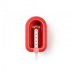 Molde Para Gelados Empilh&aacute;vel (1Un) Vermelho - Lekue