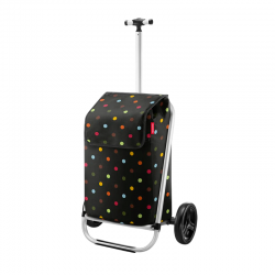 Shopping Trolley Dots - Shopping Trolley Black - Reisenthel REISENTHEL RTLMH7009