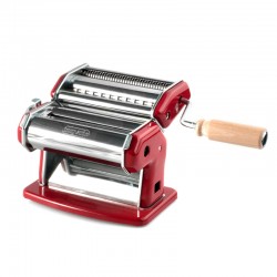 Manual Pasta Machine (2Cutters) 150mm - Ipasta Red - Imperia
