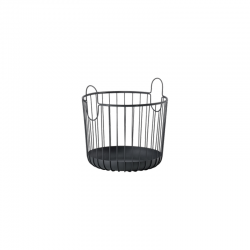 Cesta 30x30,5cm Negro - INU - Zone Denmark