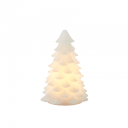 Árbol de Navidad 19cm Blanco - Carla - Sirius SIRIUS SR13201