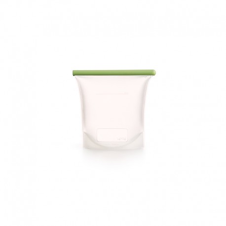 Saco de Silicone Reutilizável 1,5L Transparente E Verde - Lekue LEKUE LK3400815B04U004