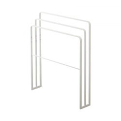 Bath Towel Hanger With 3 Bars White - Tower - Yamazaki YAMAZAKI YMZ4979