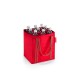 Saco para Garrafas Vermelho Riscas - Bottlebag - Reisenthel REISENTHEL RTLZJ3004