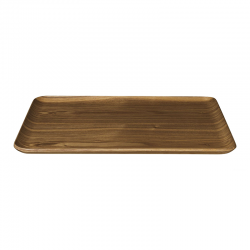 Tabuleiro Madeira Retangular 36cm - Wood Castanho - Asa Selection