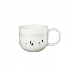 Caneca 400ml Polo Sul - Joy Snow Tracks Branco - Asa Selection ASA SELECTION ASA16873286