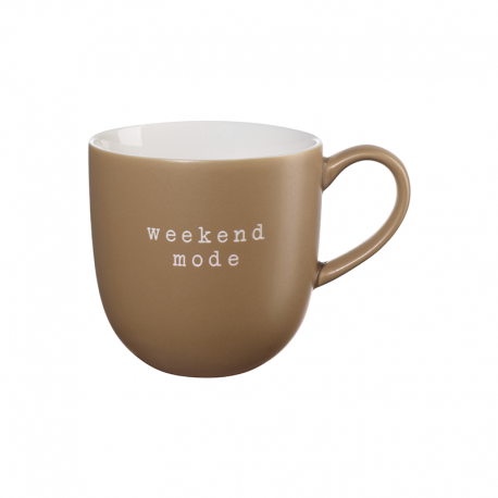 Caneca 'Weekend Mode' 350ml - Hey! Nude - Asa Selection ASA SELECTION ASA17061277