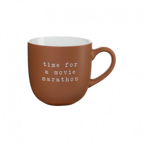 Mug 350ml 'Movie Marathon' - Hey! Brown - Asa Selection ASA SELECTION ASA17070277