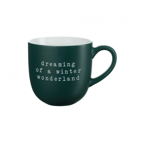 Caneca 350ml 'Winter Wonderland' - Hey! Verde - Asa Selection ASA SELECTION ASA17071277