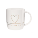 Caneca Ø8,7cm To The One I Love - Linia Branco - Asa Selection ASA SELECTION ASA18061414