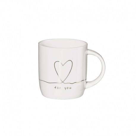 Caneca Ø8,7cm For You - Linia Branco - Asa Selection ASA SELECTION ASA18070414