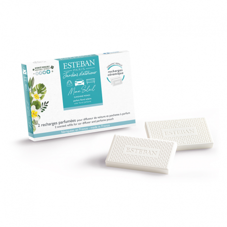 Scented Refill for Car Diffuser 2x - Sunshine Monoi White - Esteban Parfums ESTEBAN PARFUMS ESTBMS-013