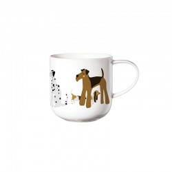Caneca Cães - Coppa Cats&Dogs Branco - Asa Selection ASA SELECTION ASA19444014