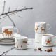 Mug Snow Angel - Muga Xmas White, Black And Gold - Asa Selection ASA SELECTION ASA29095690
