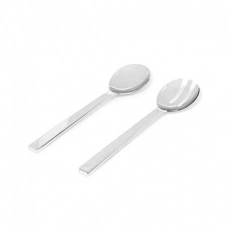 Salad Set - Santiago Silver - Alessi ALESSI ALESDC05/14