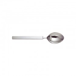 Conjunto de 6 Colheres de Sobremesa - Dry Prata - Alessi ALESSI ALES4180/4