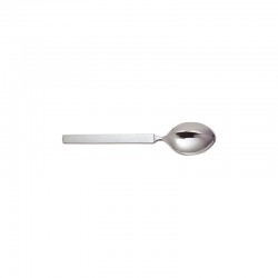 6 Tea Spoon Set - Dry Silver - Alessi ALESSI ALES4180/7
