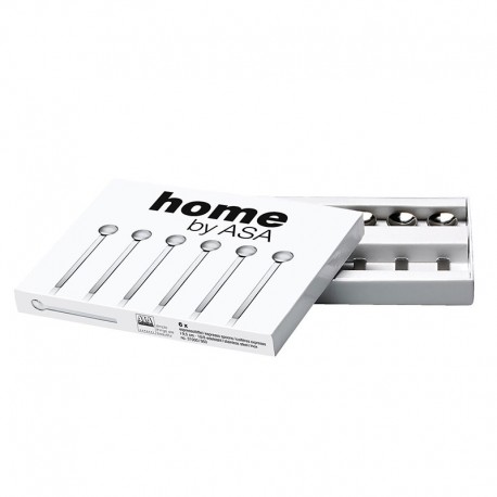 Conjunto de 6 Colheres Expresso - Multicup Aço - Asa Selection ASA SELECTION ASA31000950